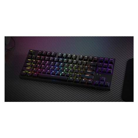 Genesis | Black | Mechanical Gaming Keyboard | THOR 404 TKL RGB | Mechanical Gaming Keyboard | Wired | US | USB Type-A | 1005 g - 15